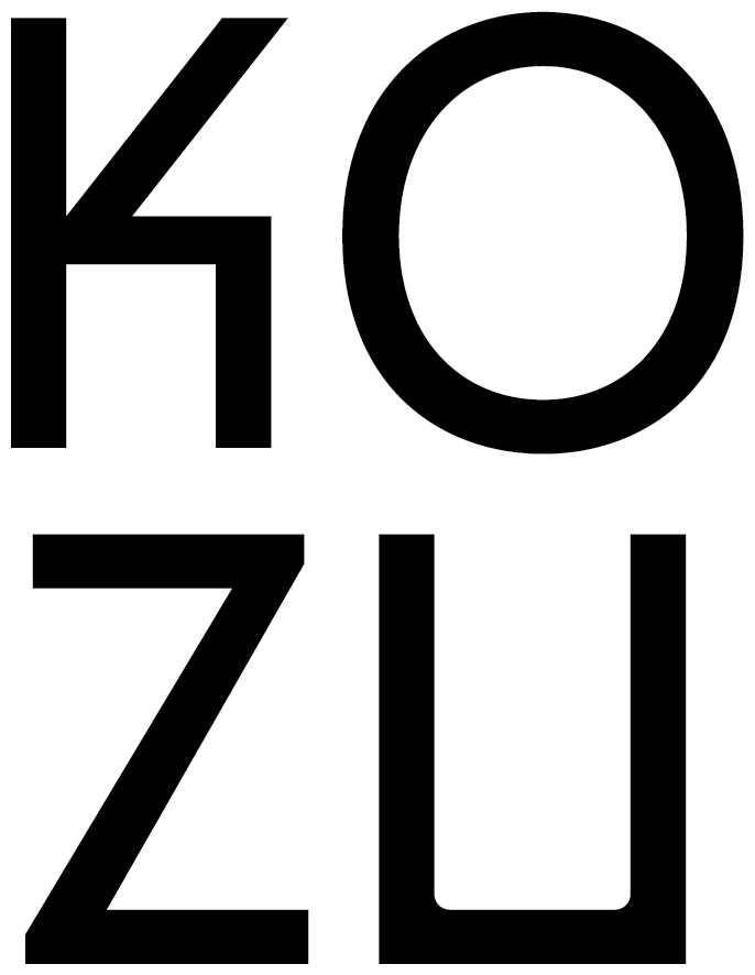 KOZU — caffeinated water logo